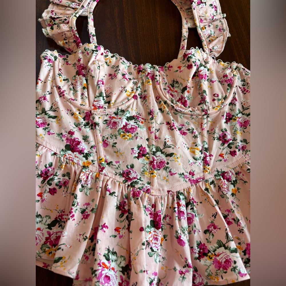 ASTR the Label Bustier Top.